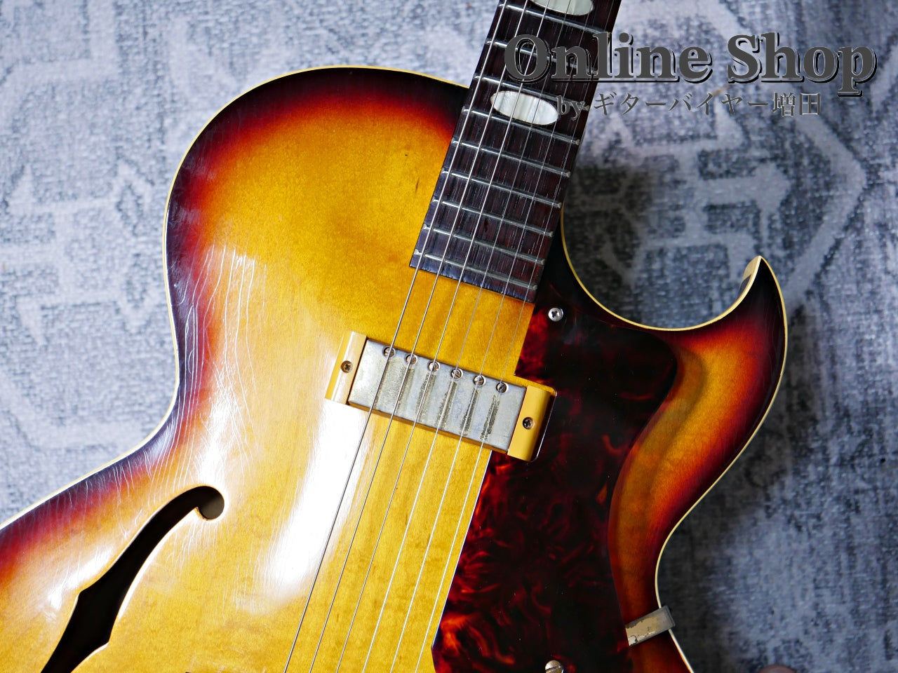 VINTAGE 1960 Epiphone E-352T "Windsor" Sunburst