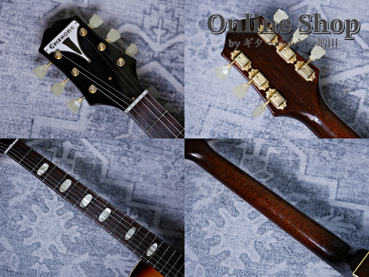VINTAGE 1960 Epiphone E-352T "Windsor" Sunburst