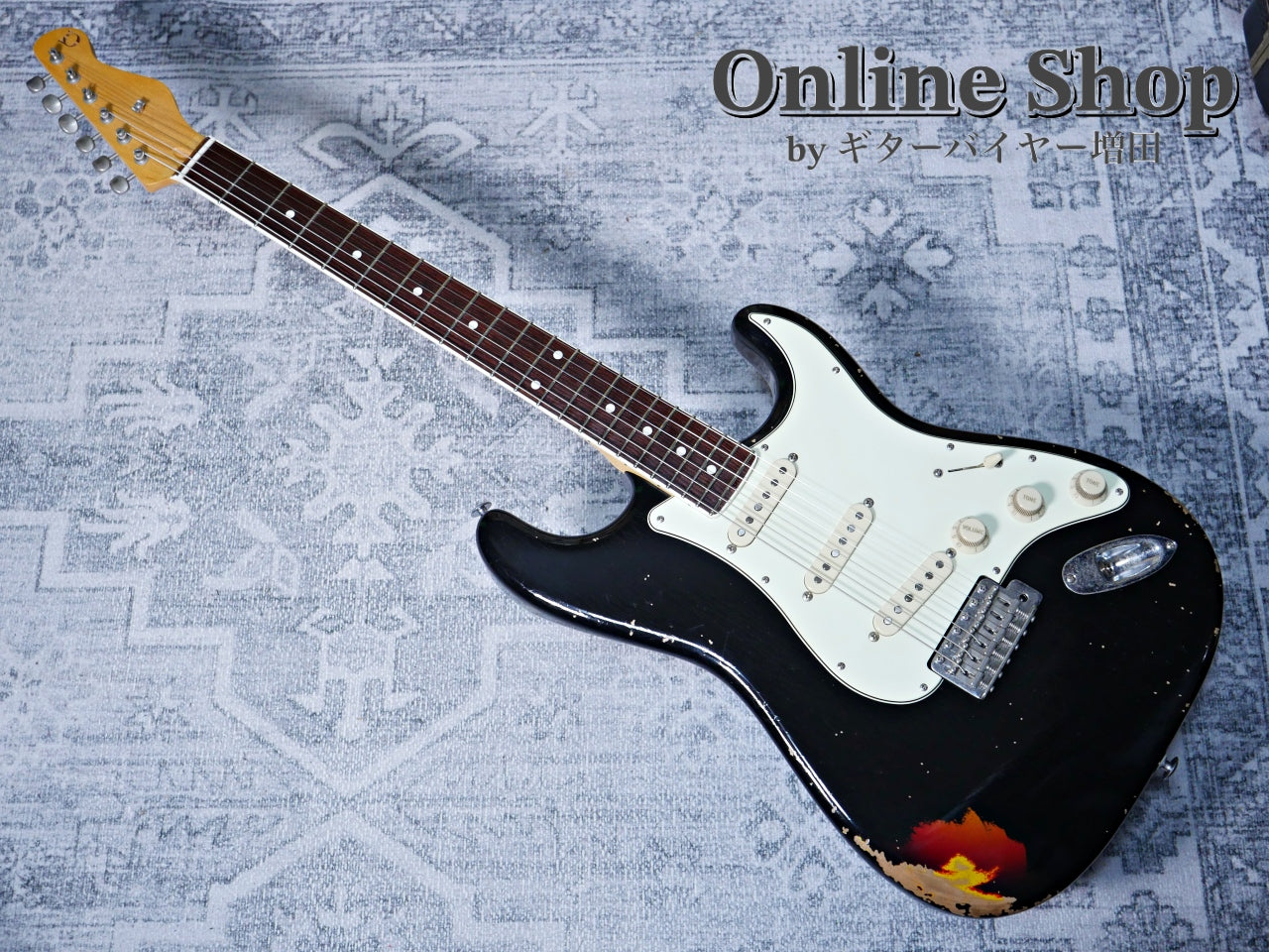 USED 2023 Black Smoker Sigma SSS Trad Master Black Over Sunburst Medium Aged