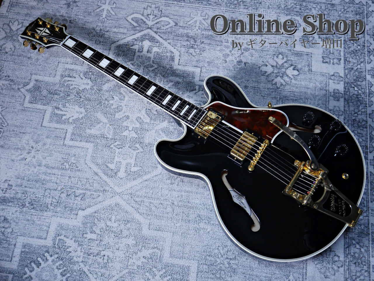 momose es-355モデル MES1 USED 2021 momose MES1-355 Black – ギターバイヤー増田の