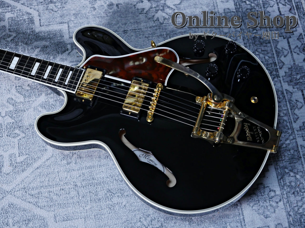 USED 2021 momose MES1-355 Black – ギターバイヤー増田の