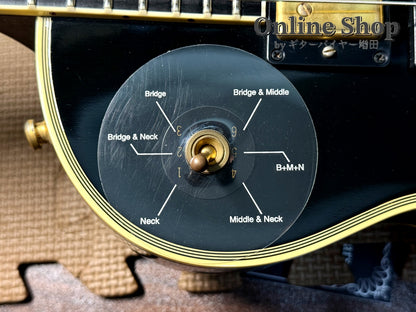 USED 2008 Gibson Custom Shop Jimmy Page Signature Les Paul Custom Ebony VOS