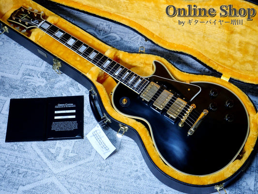 【商談中】USED 2024 Gibson Custom Shop Historic Collection 1957 Les Paul Custom Reissue 3-Pickup Ebony VOS