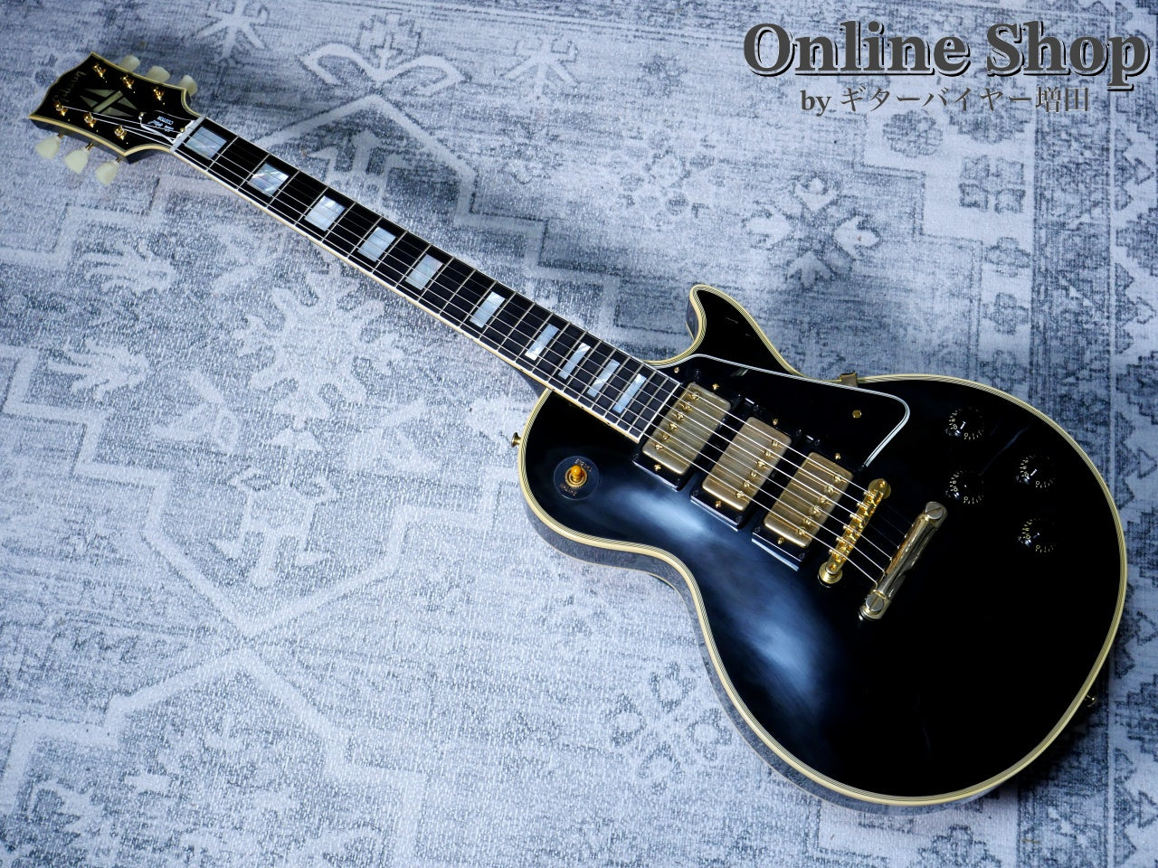 【商談中】USED 2024 Gibson Custom Shop Historic Collection 1957 Les Paul Custom Reissue 3-Pickup Ebony VOS