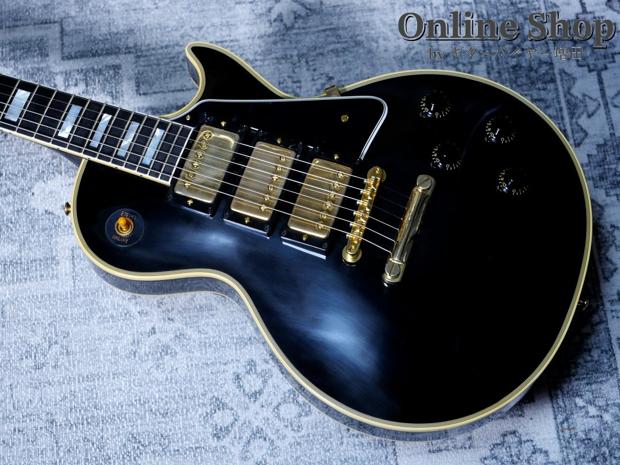 【商談中】USED 2024 Gibson Custom Shop Historic Collection 1957 Les Paul Custom Reissue 3-Pickup Ebony VOS