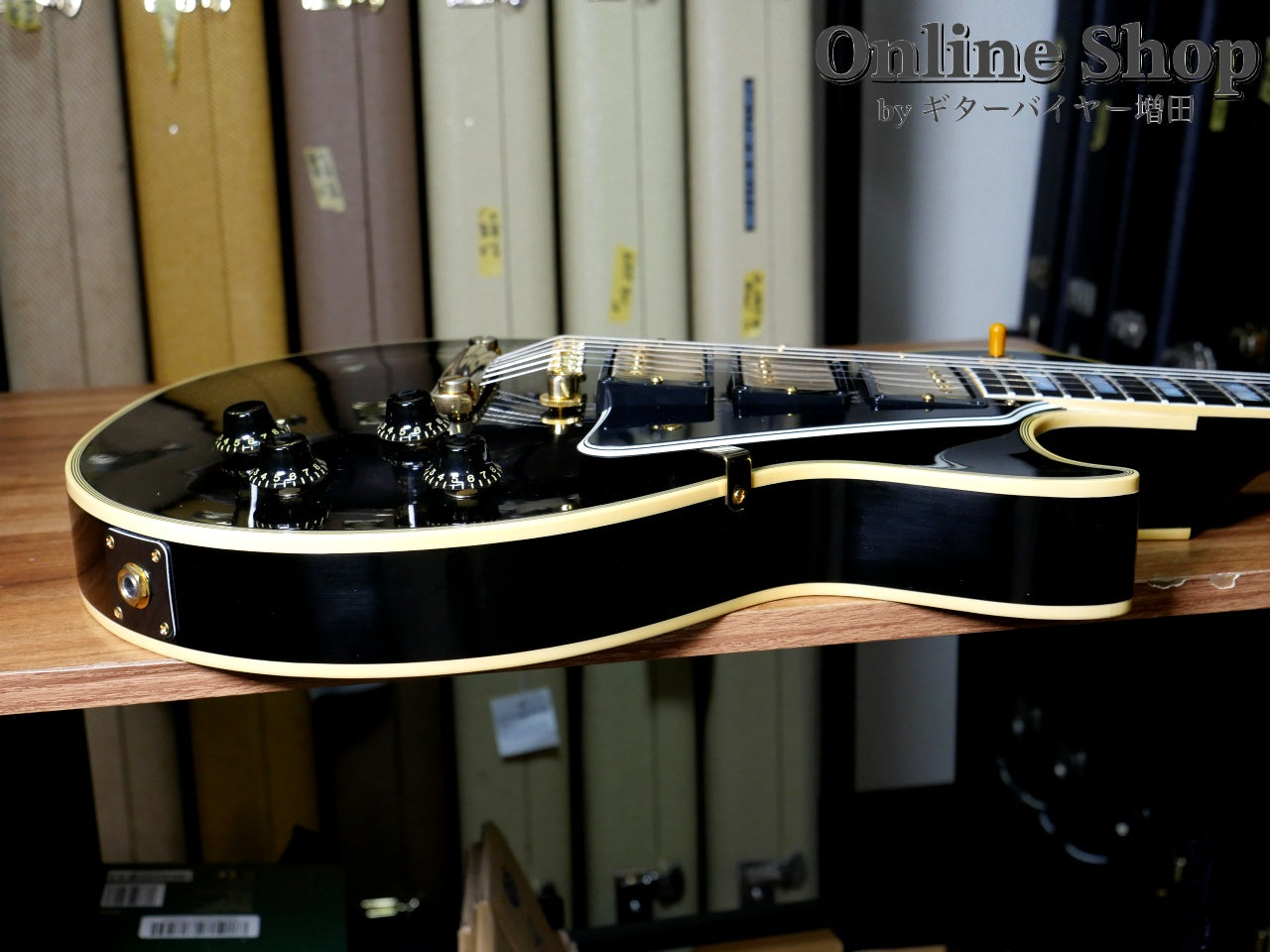 【商談中】USED 2024 Gibson Custom Shop Historic Collection 1957 Les Paul Custom Reissue 3-Pickup Ebony VOS