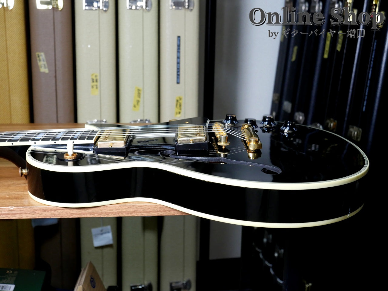 USED 2015 Gibson Memphis ES-Les Paul Custom Ebony