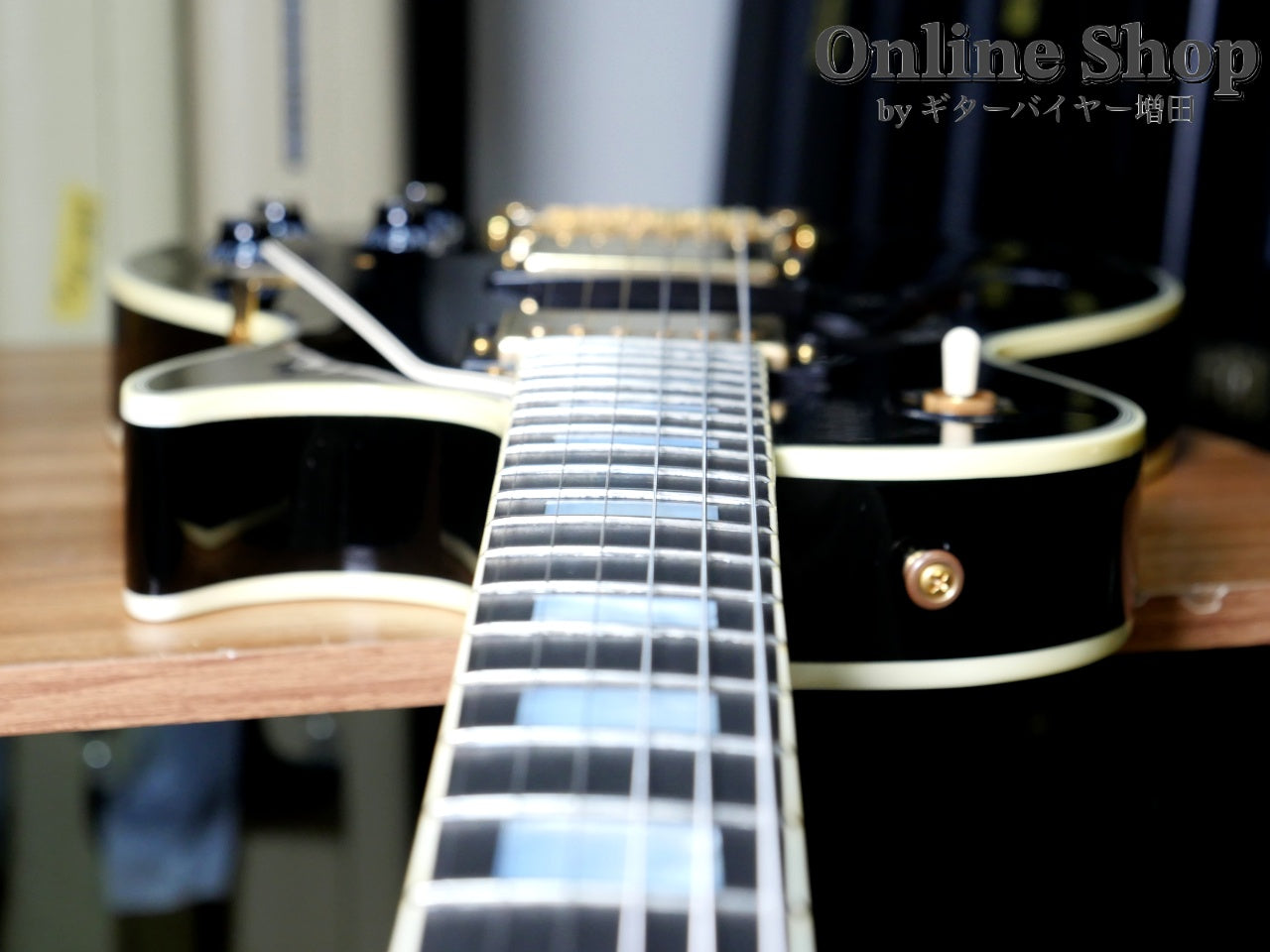 USED 2015 Gibson Memphis ES-Les Paul Custom Ebony