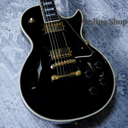 USED 2015 Gibson Memphis ES-Les Paul Custom Ebony