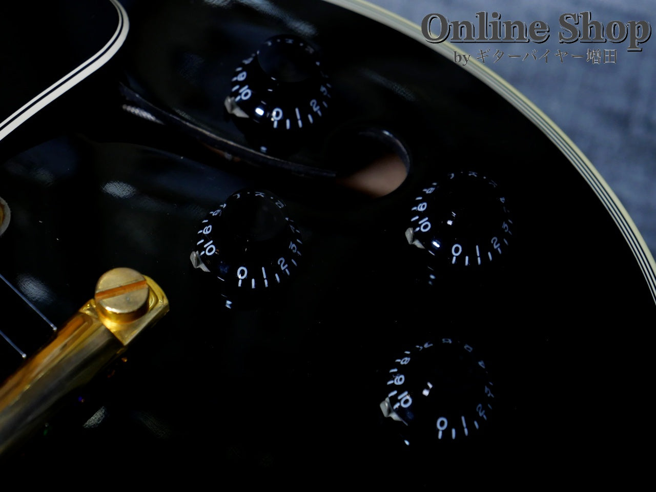 USED 2015 Gibson Memphis ES-Les Paul Custom Ebony