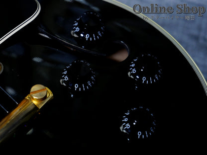 USED 2015 Gibson Memphis ES-Les Paul Custom Ebony