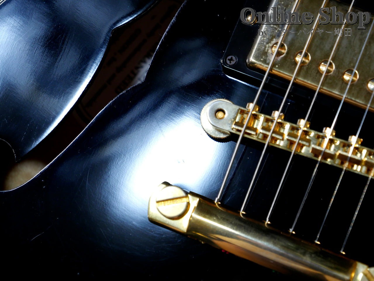 USED 2015 Gibson Memphis ES-Les Paul Custom Ebony