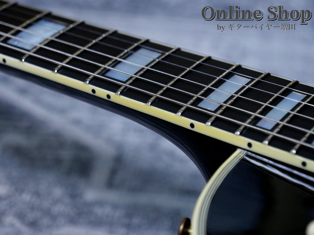 USED 2015 Gibson Memphis ES-Les Paul Custom Ebony