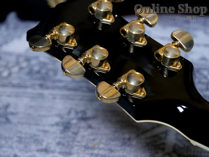 USED 2015 Gibson Memphis ES-Les Paul Custom Ebony