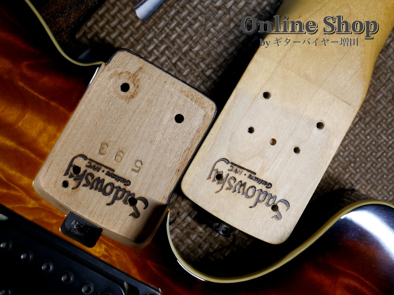 USED Sadowsky NYC Standard T-Style "Brazilian Rosewood FB" 59 Burst