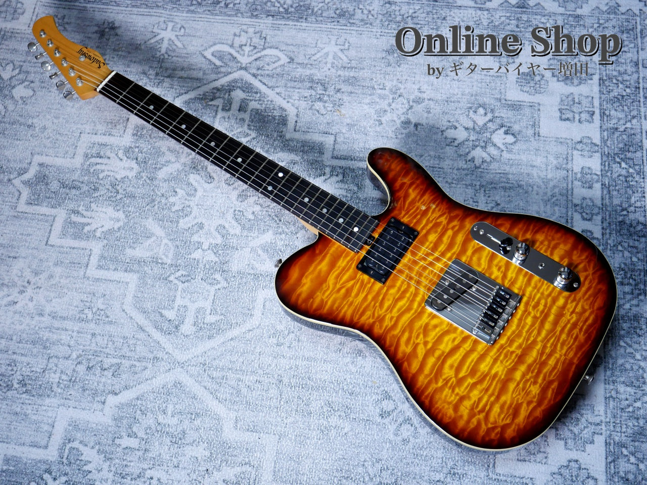 USED Sadowsky NYC Standard T-Style "Brazilian Rosewood FB" 59 Burst