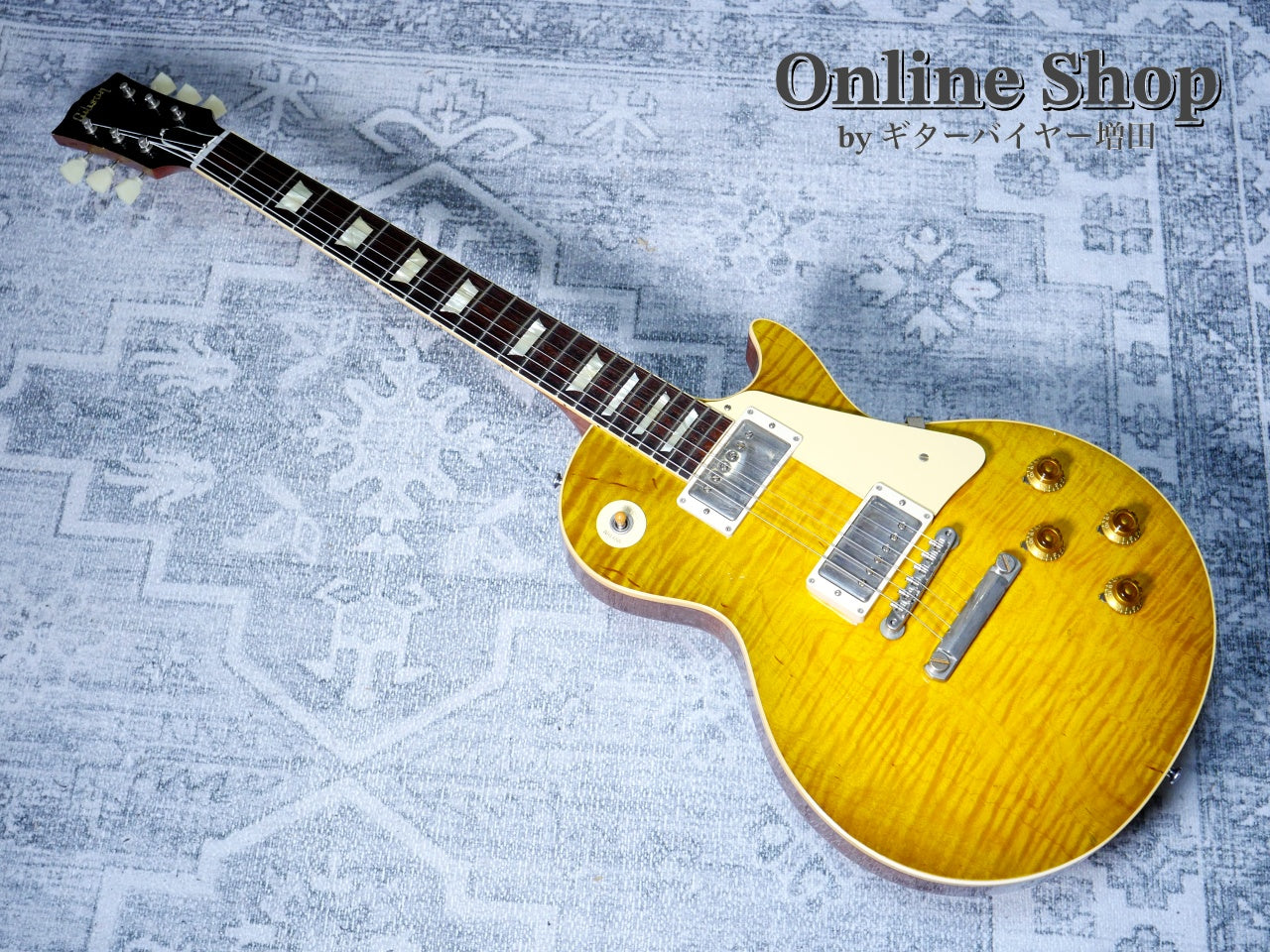 USED 2023 Gibson Custom Shop Murphy Lab 1959 Les Paul Standard Reissue Green Lemon Fade Light Aged