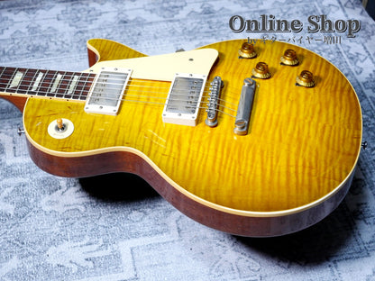 USED 2023 Gibson Custom Shop Murphy Lab 1959 Les Paul Standard Reissue Green Lemon Fade Light Aged