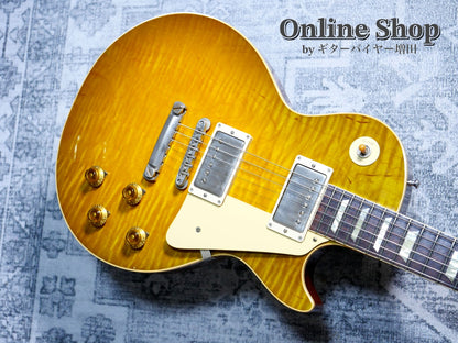 USED 2023 Gibson Custom Shop Murphy Lab 1959 Les Paul Standard Reissue Green Lemon Fade Light Aged