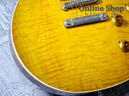 USED 2023 Gibson Custom Shop Murphy Lab 1959 Les Paul Standard Reissue Green Lemon Fade Light Aged