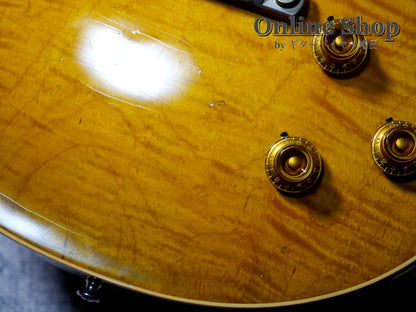USED 2023 Gibson Custom Shop Murphy Lab 1959 Les Paul Standard Reissue Green Lemon Fade Light Aged