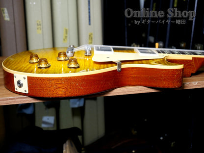 USED 2023 Gibson Custom Shop Murphy Lab 1959 Les Paul Standard Reissue Green Lemon Fade Light Aged