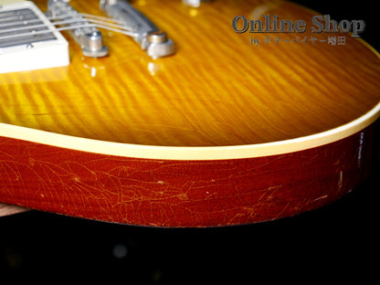 USED 2023 Gibson Custom Shop Murphy Lab 1959 Les Paul Standard Reissue Green Lemon Fade Light Aged