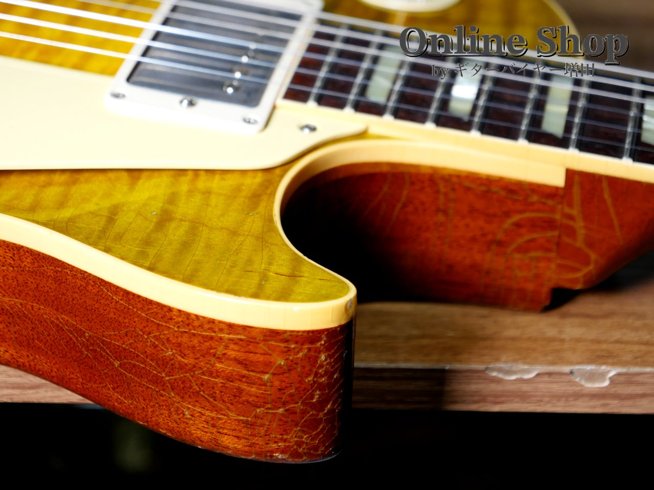 USED 2023 Gibson Custom Shop Murphy Lab 1959 Les Paul Standard Reissue Green Lemon Fade Light Aged