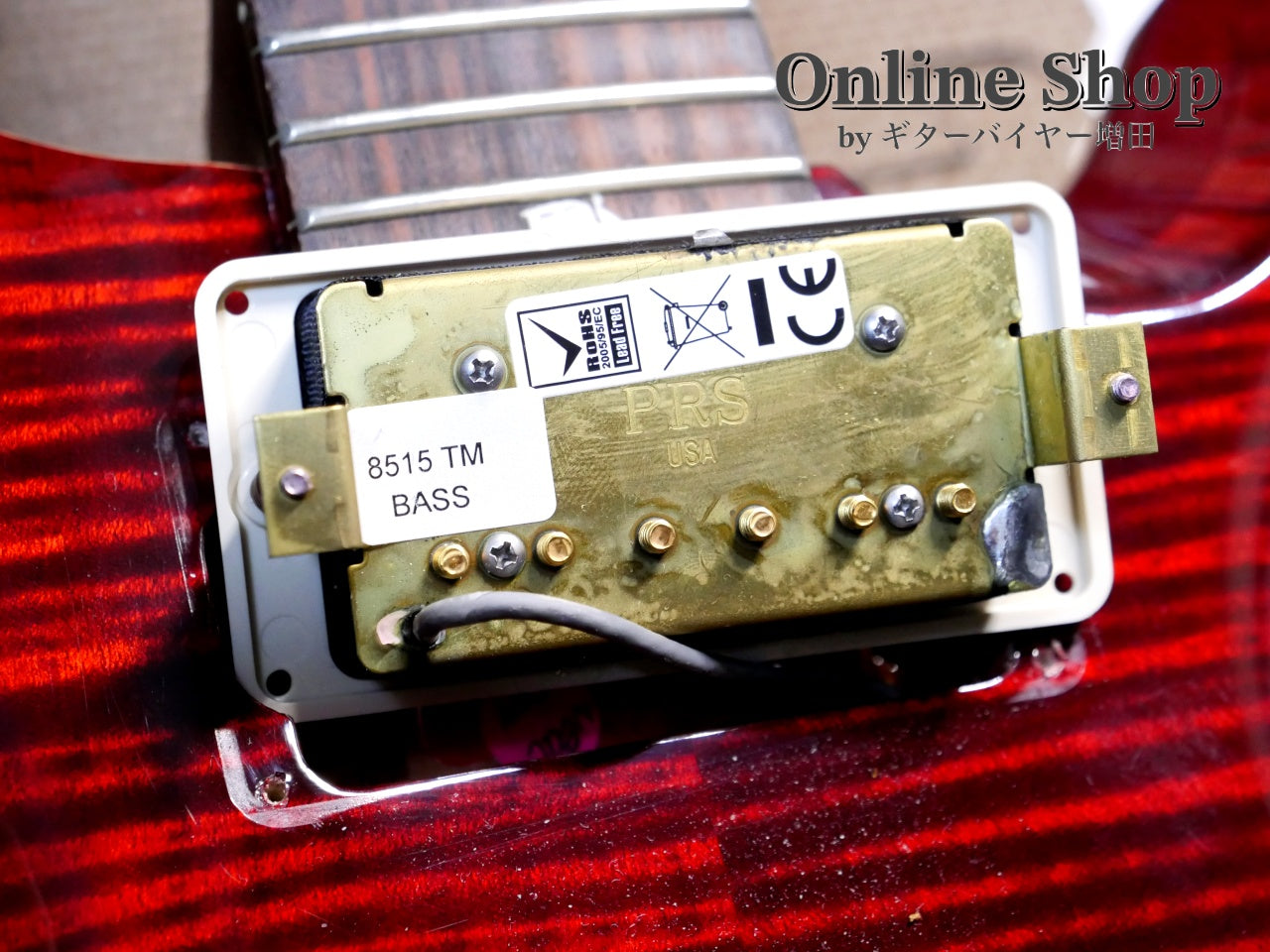 USED 2019 Paul Reed Smith Custom 24 10Top Black Cherry