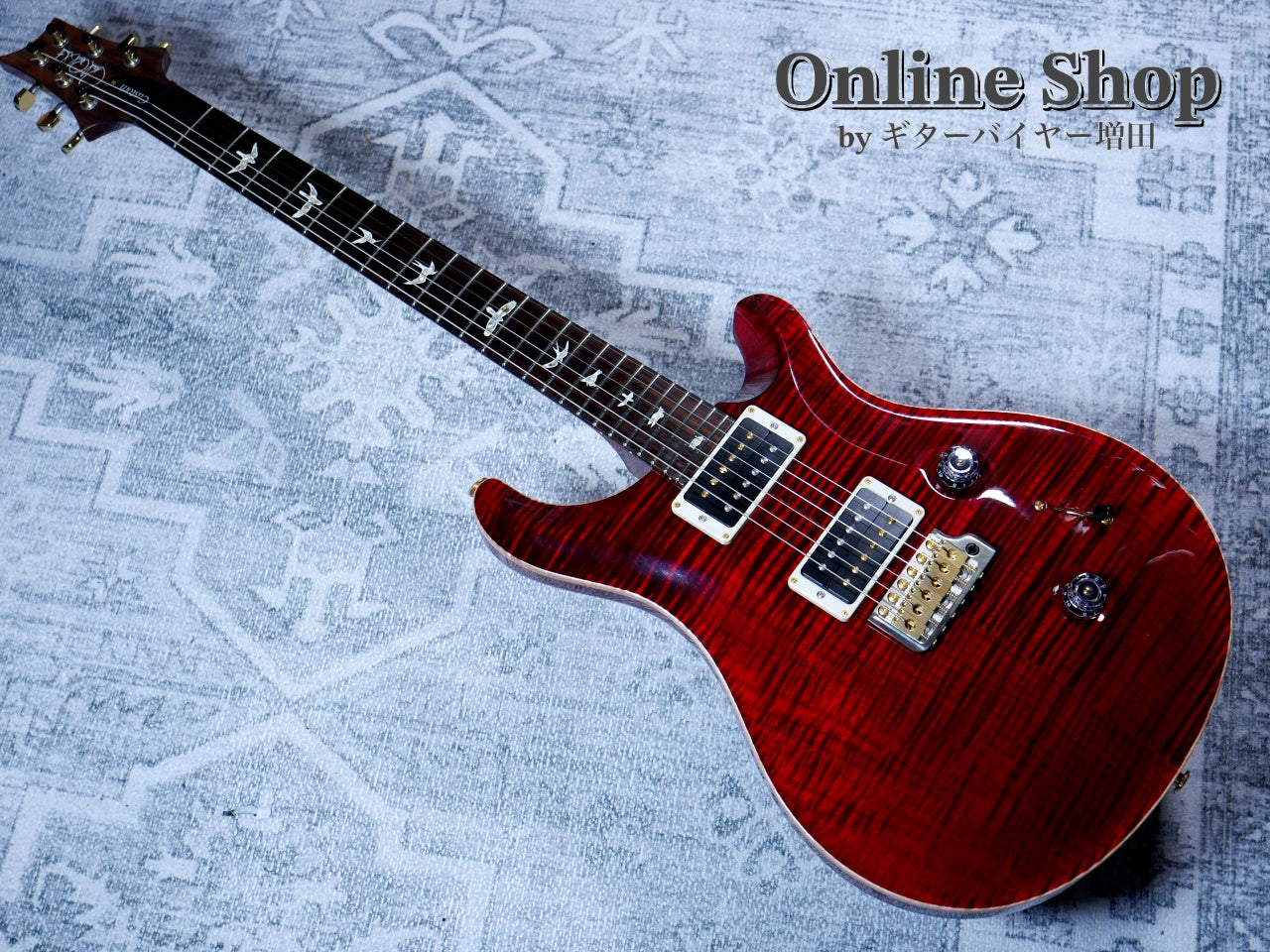 PRS custom24 2019年製【美品】BLACK Cherry USED 2019 Paul Reed Smith Custom 24 10Top Black Cherry – ギター