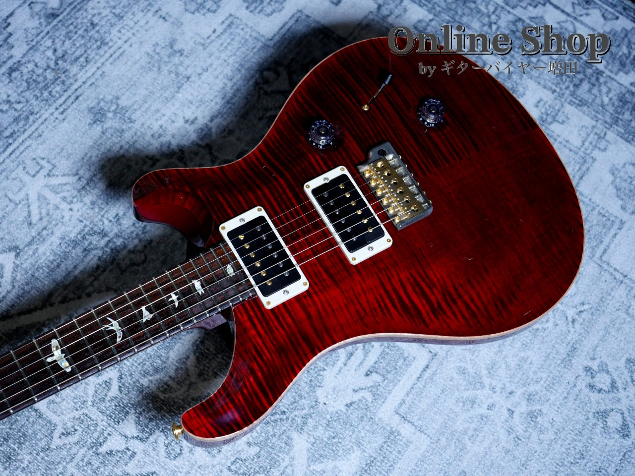 USED 2019 Paul Reed Smith Custom 24 10Top Black Cherry