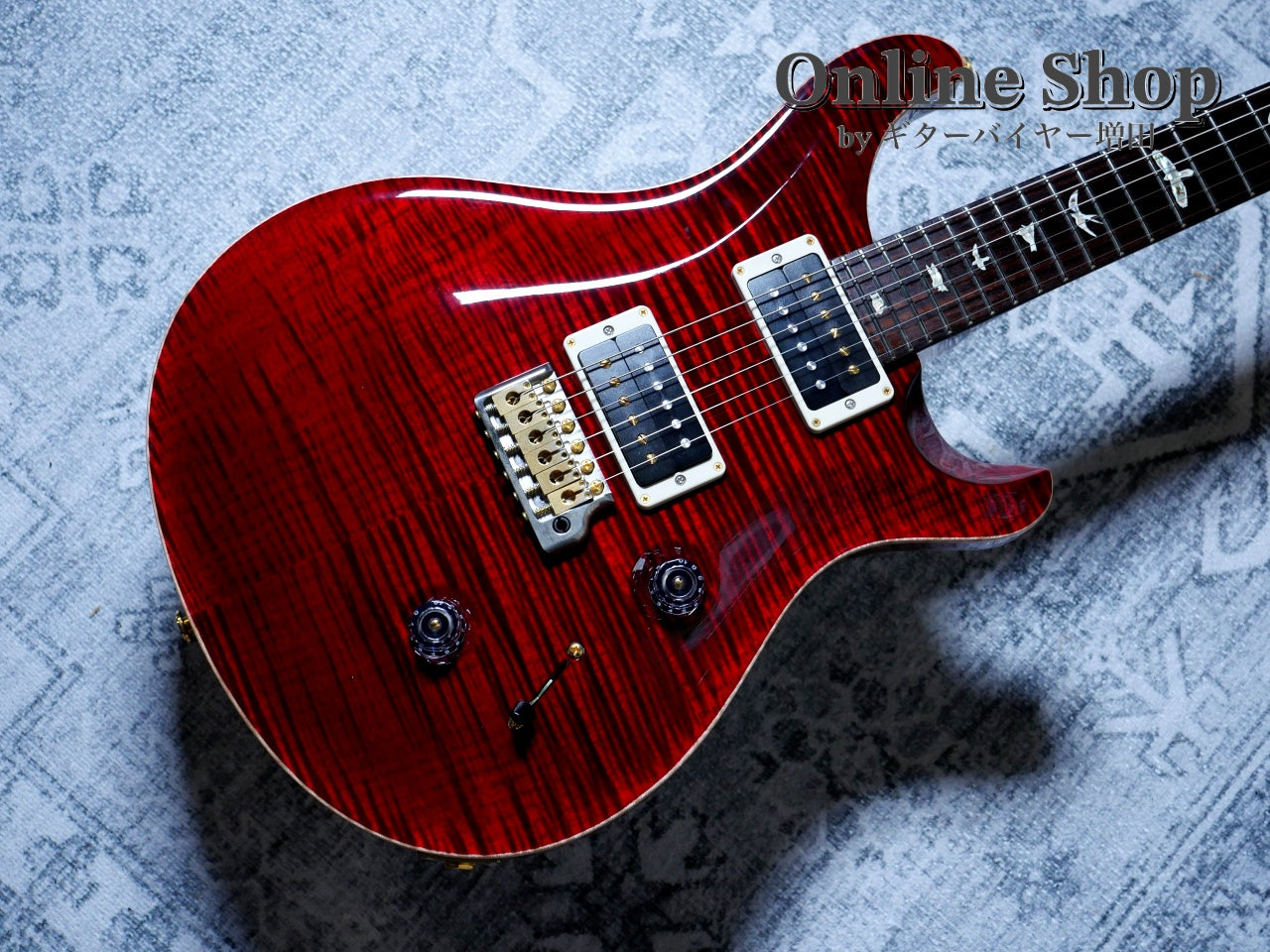 USED 2019 Paul Reed Smith Custom 24 10Top Black Cherry