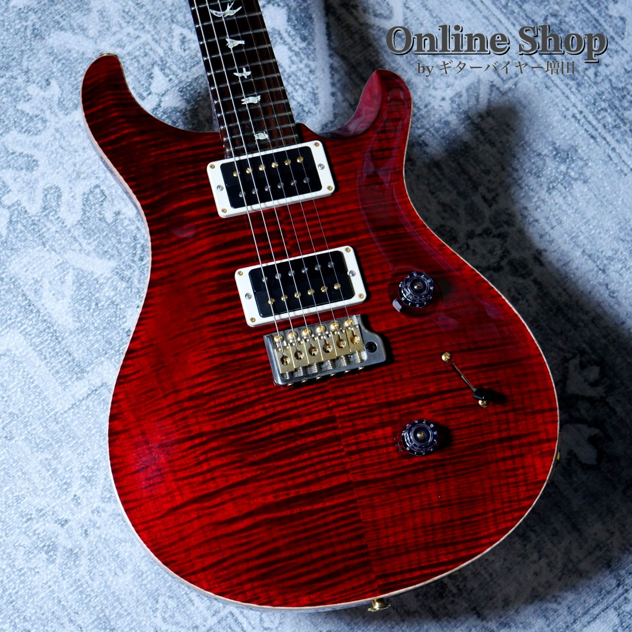 USED 2019 Paul Reed Smith Custom 24 10Top Black Cherry