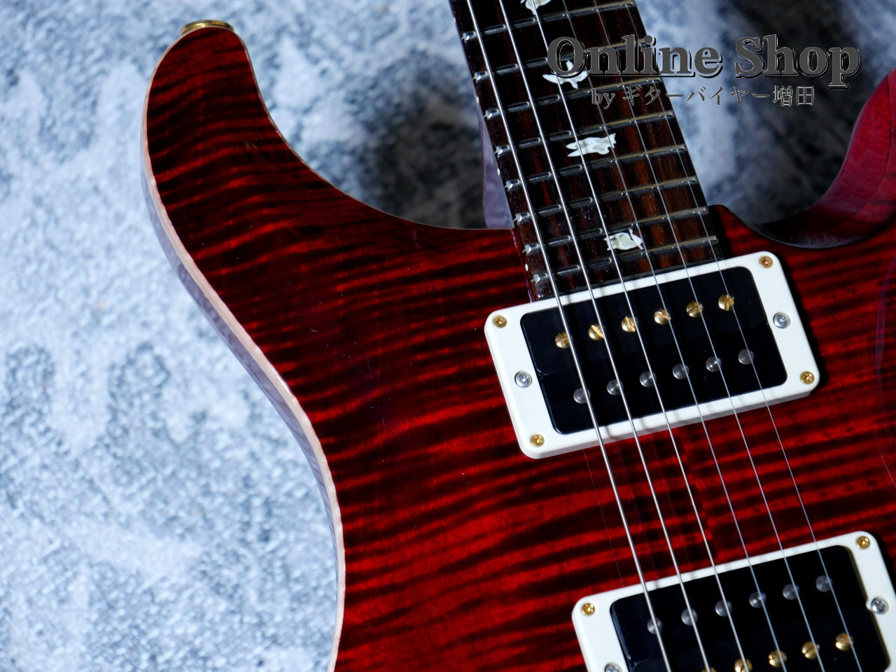 USED 2019 Paul Reed Smith Custom 24 10Top Black Cherry