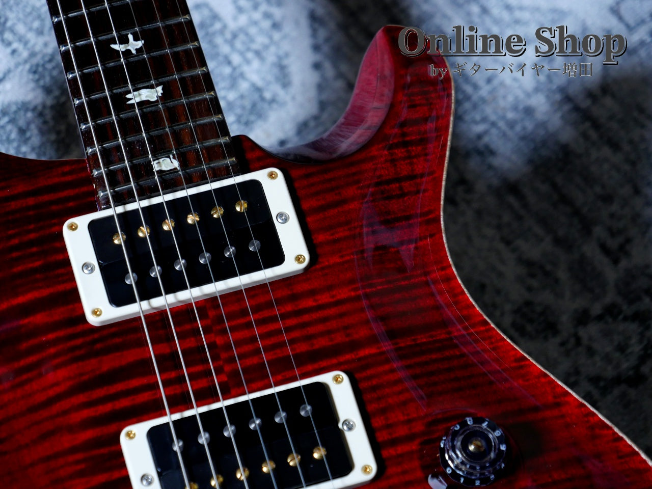 USED 2019 Paul Reed Smith Custom 24 10Top Black Cherry