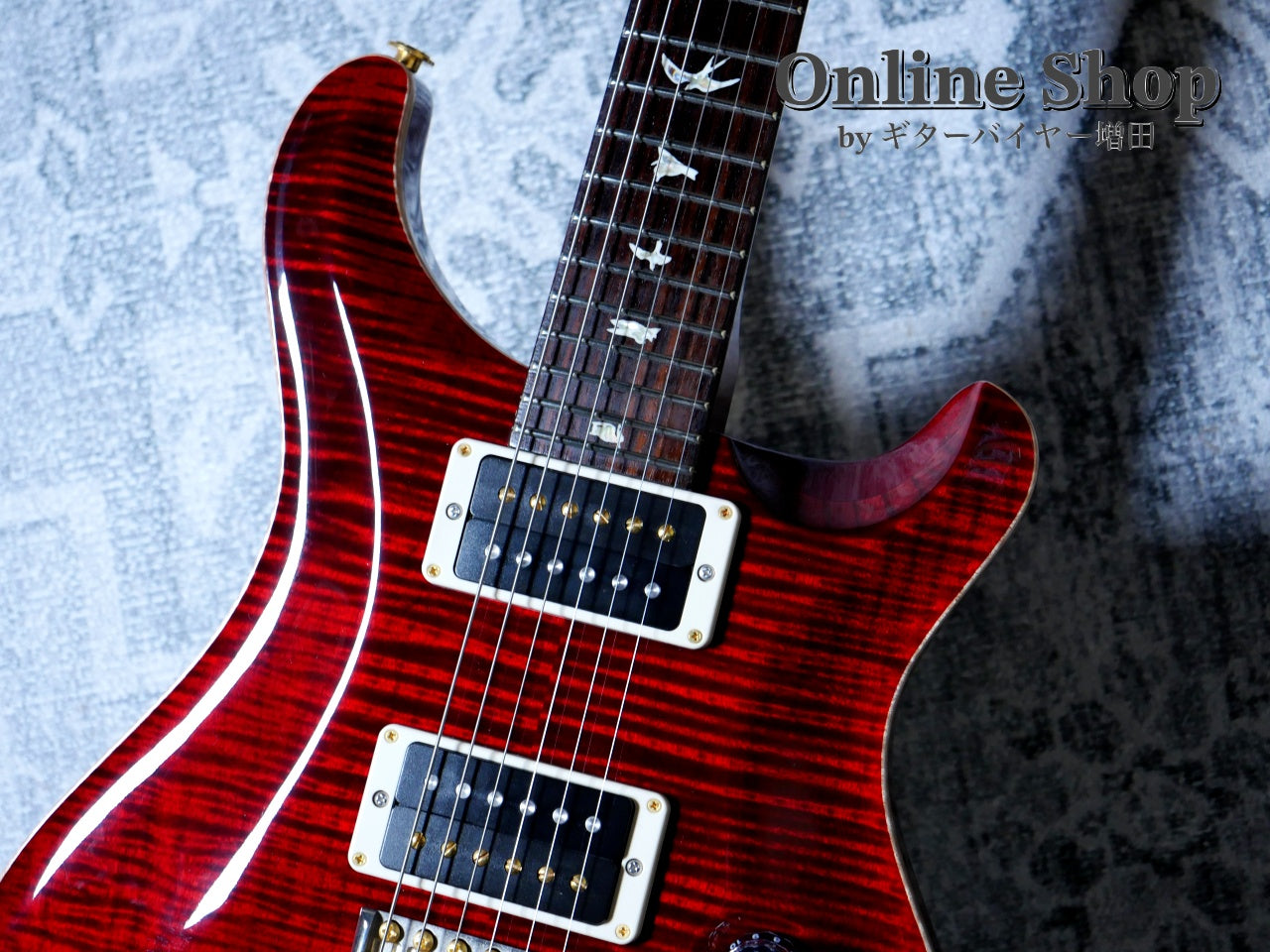 USED 2019 Paul Reed Smith Custom 24 10Top Black Cherry – ギター