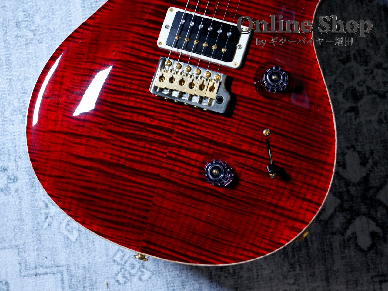 USED 2019 Paul Reed Smith Custom 24 10Top Black Cherry