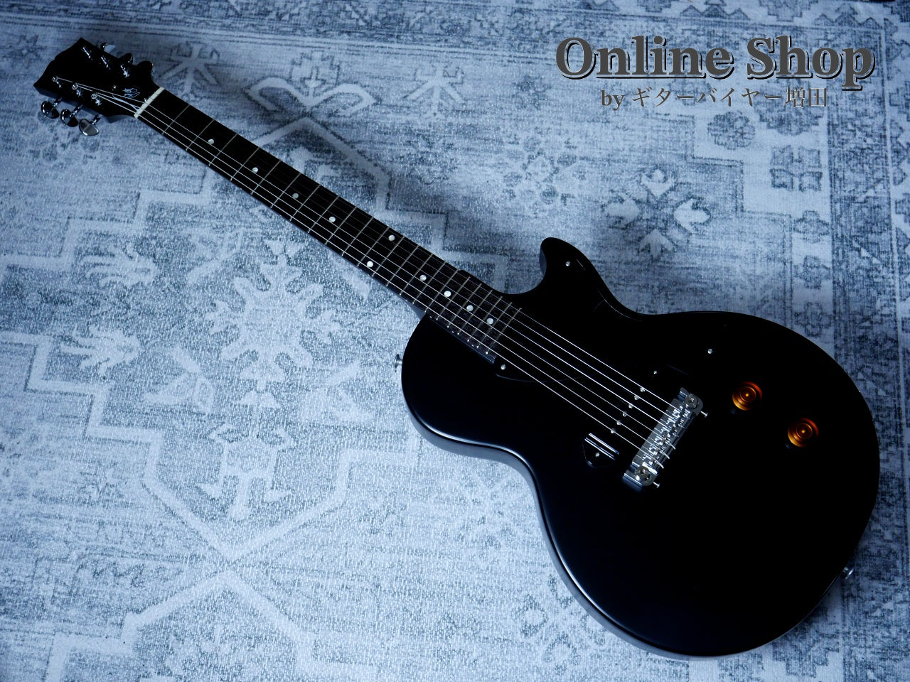 USED 2024 Gibson Charlie Starr Les Paul Junior Satin Ebony