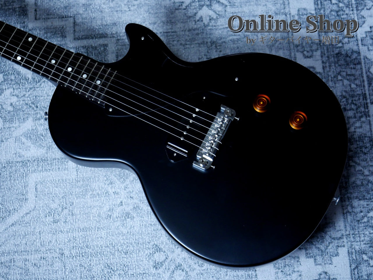 USED 2024 Gibson Charlie Starr Les Paul Junior Satin Ebony