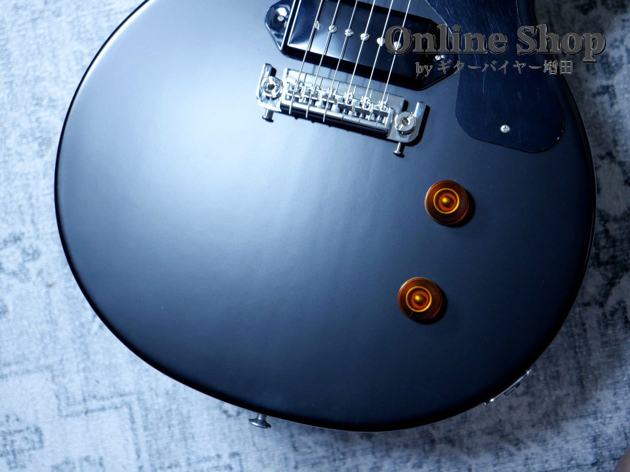 USED 2024 Gibson Charlie Starr Les Paul Junior Satin Ebony