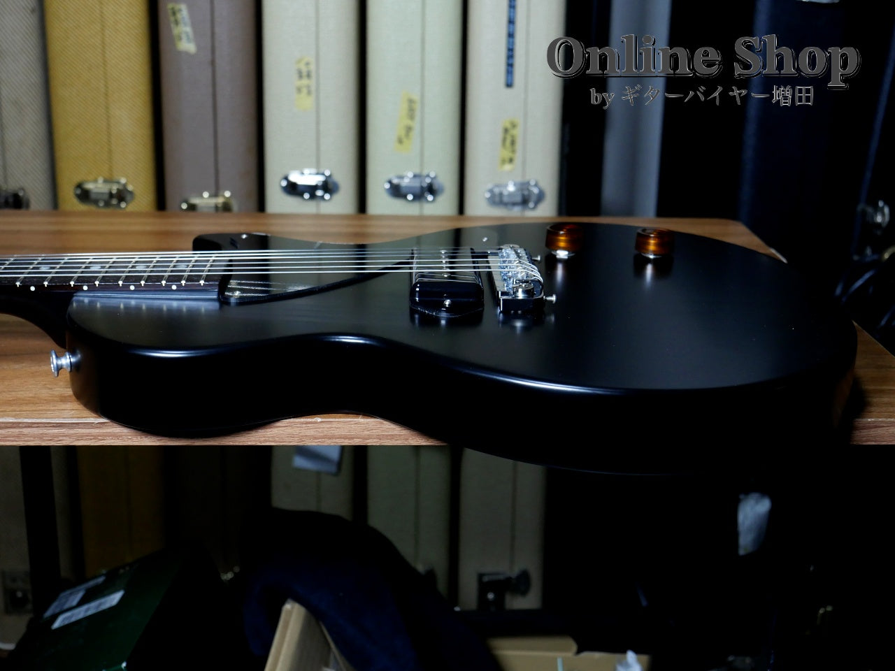 USED 2024 Gibson Charlie Starr Les Paul Junior Satin Ebony