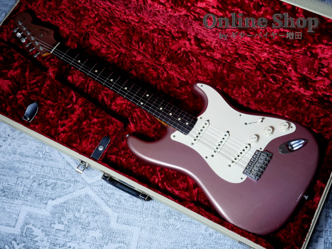 ギター Fender '60 Closet Classic custom shop Fender Custom Shop 60 Strat Deluxe Closet Classic 3 Colour