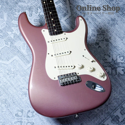 USED 2003 Fender Custom Shop 1960 Stratocaster Closet Classic "Flame Neck & Matching Head" Burgundy Mist