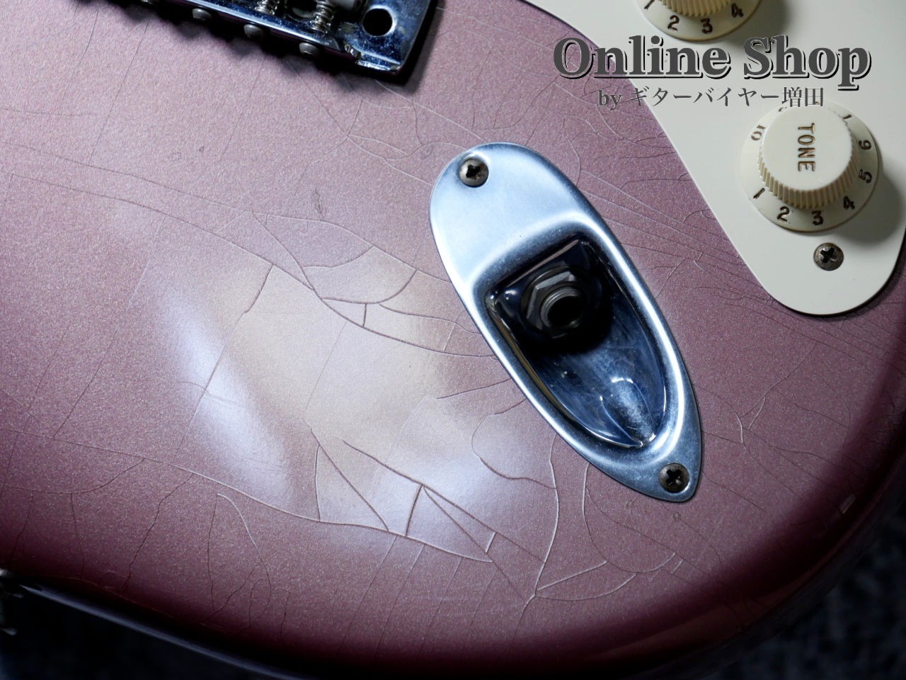 USED 2003 Fender Custom Shop 1960 Stratocaster Closet Classic "Flame Neck & Matching Head" Burgundy Mist