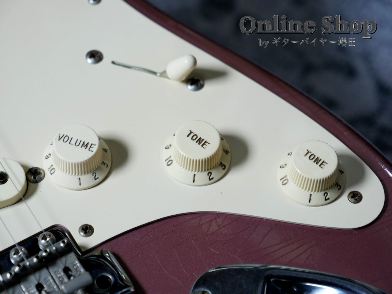 USED 2003 Fender Custom Shop 1960 Stratocaster Closet Classic "Flame Neck & Matching Head" Burgundy Mist