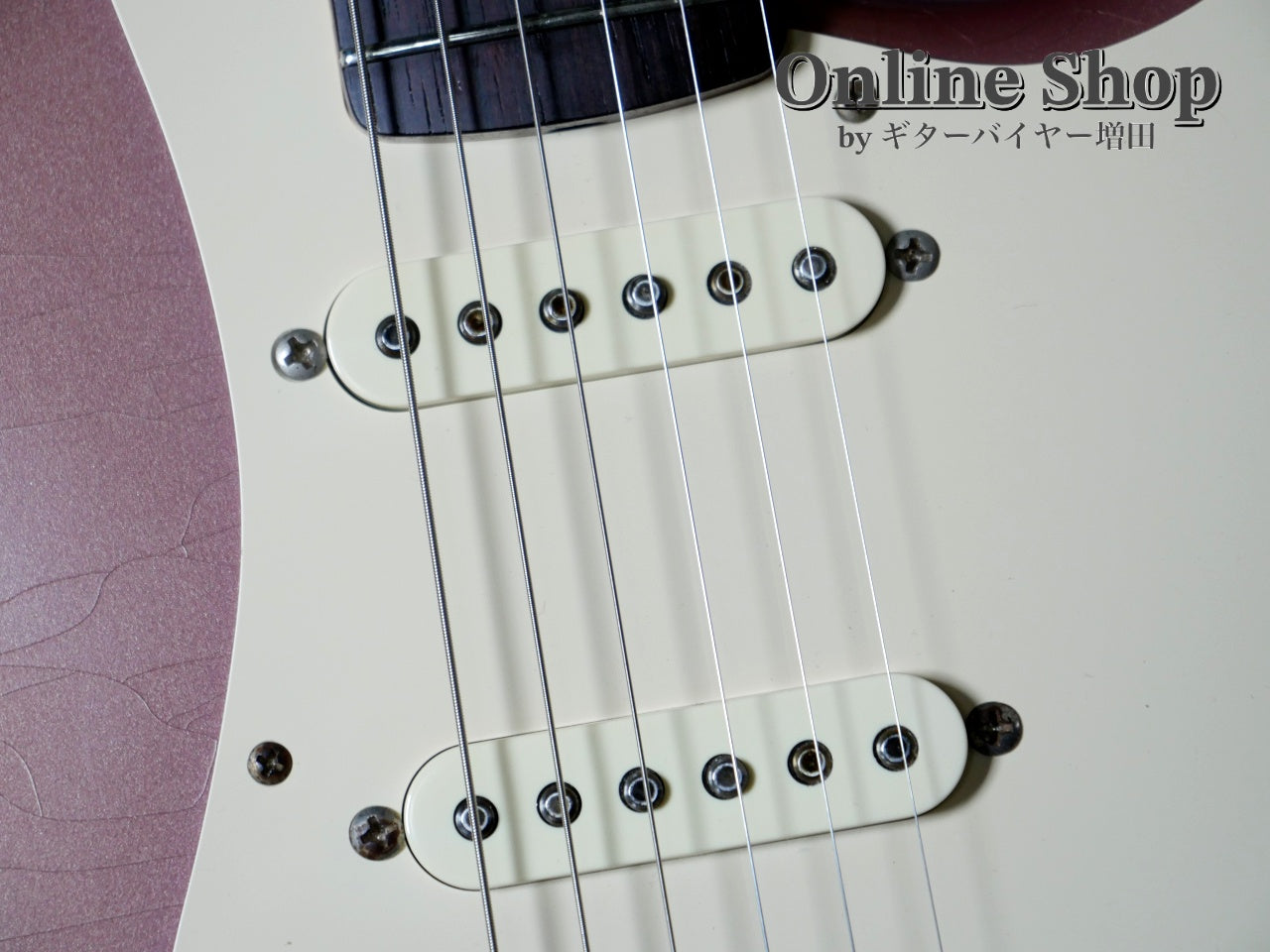 USED 2003 Fender Custom Shop 1960 Stratocaster Closet Classic "Flame Neck & Matching Head" Burgundy Mist