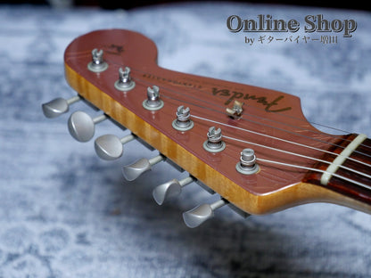 USED 2003 Fender Custom Shop 1960 Stratocaster Closet Classic "Flame Neck & Matching Head" Burgundy Mist