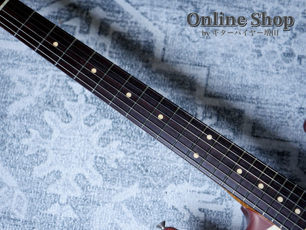 USED 2003 Fender Custom Shop 1960 Stratocaster Closet Classic "Flame Neck & Matching Head" Burgundy Mist