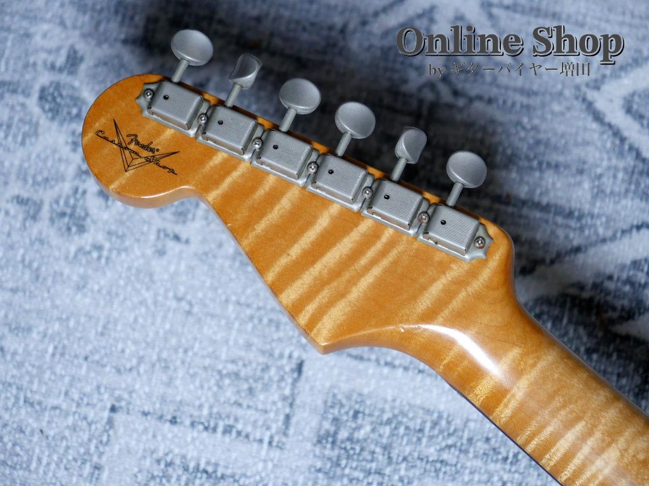 USED 2003 Fender Custom Shop 1960 Stratocaster Closet Classic "Flame Neck & Matching Head" Burgundy Mist