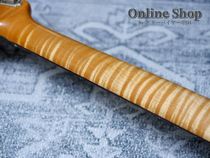 USED 2003 Fender Custom Shop 1960 Stratocaster Closet Classic "Flame Neck & Matching Head" Burgundy Mist